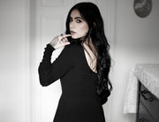 Bishop Sleeve Maxi Dress (Reversible)